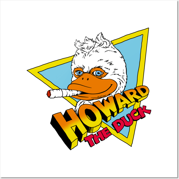 howard the duck Wall Art by Brunocoffee.id
